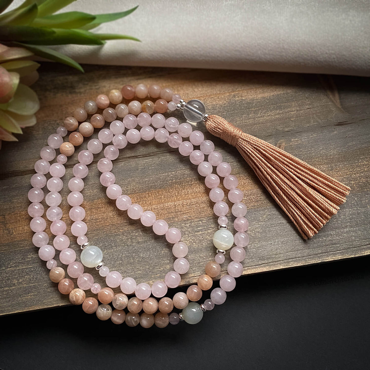 Love Mala - Rose Quartz &amp; Moonstone