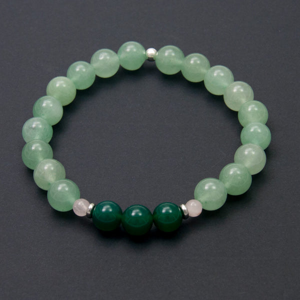 Chrysoprase Bracelet Green Bracelet Silver Bracelet Gemstone Bracelet Crystal Bracelet Healing outlets Bracelet Chakra Bracelet Energy Bracelet 65CT