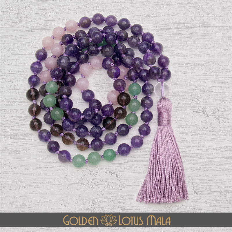 Design Your Own Mala Necklace - Includes Good Vibes Spritz - 108 Beads –  Krista Lynn Designs